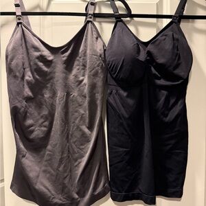 Women's Nursing Tops Set - Black and Gray